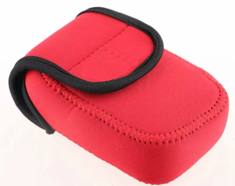 Neoprene Soft Lightweight Case Pouch For Sony HX90 WX500 HX-90 WX-500 Digital Camera Bag red grey pink blue color