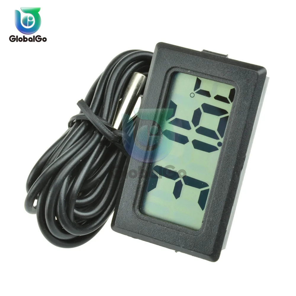 Mini Digital LCD Indoor Convenient Temperature Sensor Thermometer Hygrometer Temperature Humidity Meter Measuring Tool