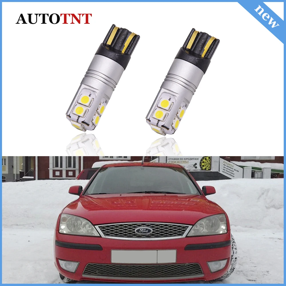 T10 W5W LED Canbus Bulbs 168 194 Car Parking Lights For Ford C-max Escape Escort Explorer Fiesta MK5 MK6 MK7 ST Focus Hatchback