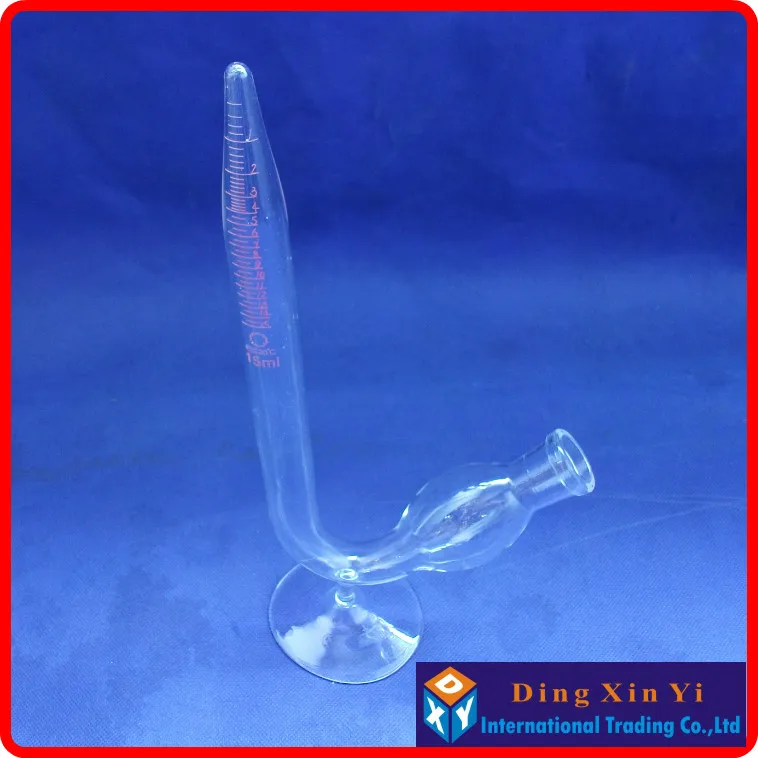 15ml Fermentation tube with graduated,on glass foot