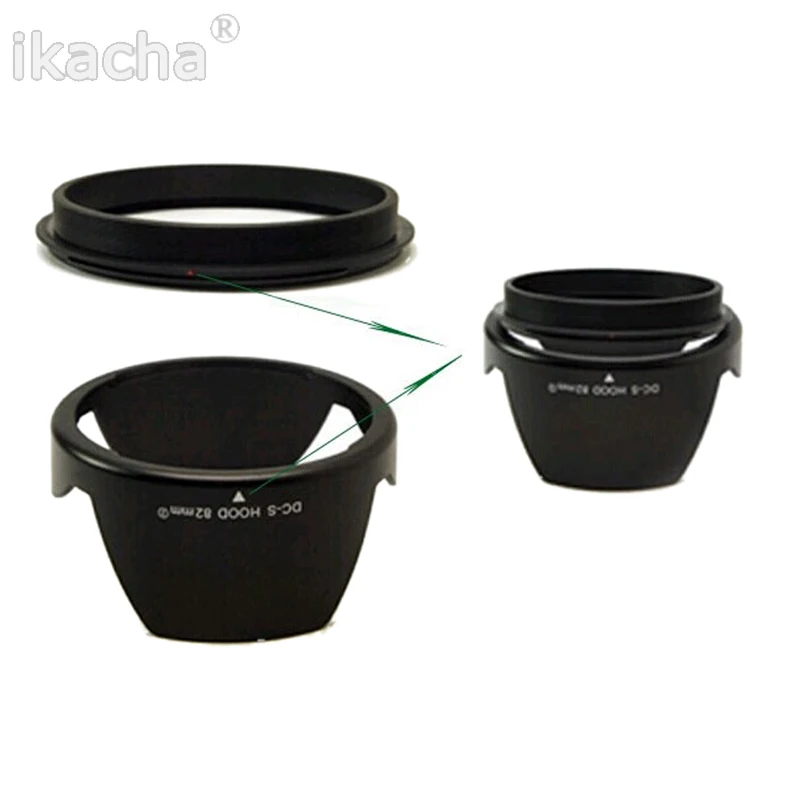 Black 58MM Reversible Petal Flower Lens Hood For Canon Rebel 18-55mm STM Lens T5i T4i T3i T3 T2i XSi