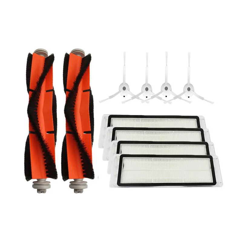 Kit de filtres de nettoyage pour aspirateur Xiaomi Roborock, pièces détachées, filtre Hepa, brosse latérale, brosse principale, 10 pièces