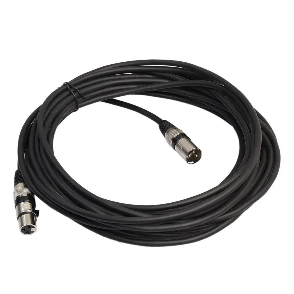 3 Pin XLR Microphone Cable MIC Wire cord Male to Female Audio Extension Cord for Microphone 3m/5m/10m/15m/20m