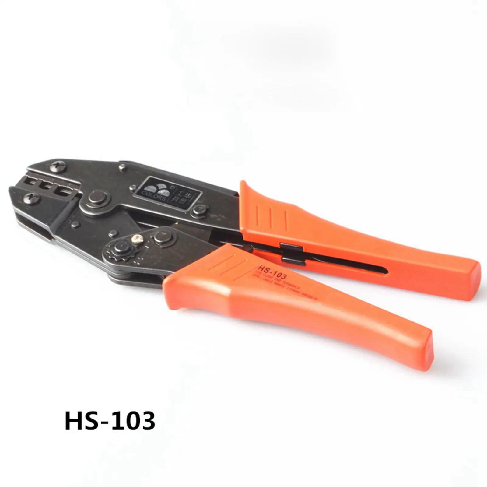 20-10AWG 1/2/5mm2 Insulated Closed Terminals Only Ratchet Crimping Plier