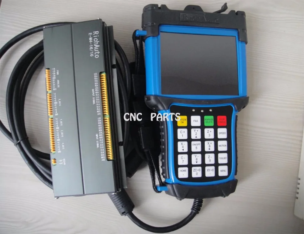 

4 axes cnc Motion Control System DSP A58 richauto brand with color screen