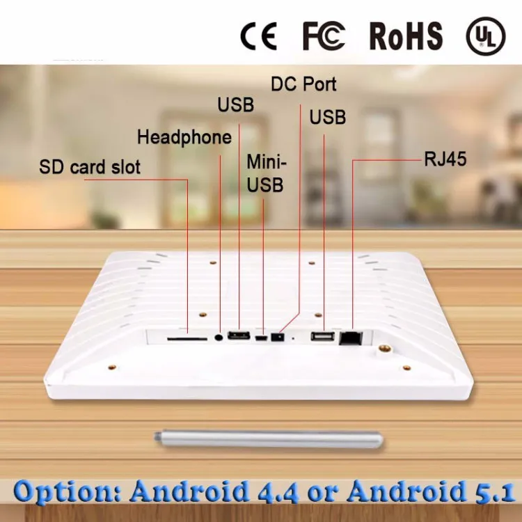 Android  cash register factory pos  with 10inch monitor/display/computer  all in one pc pos base