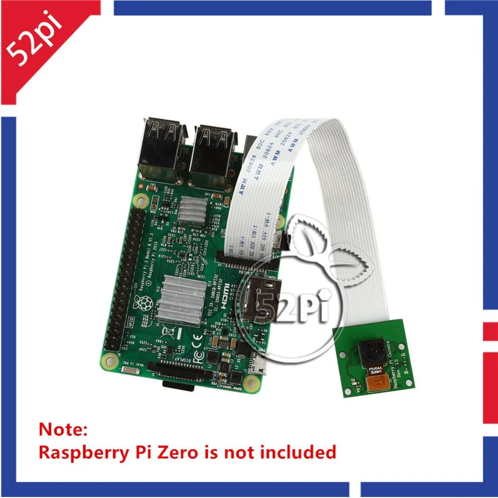 Camera Module Board 5MP Webcam Video for Raspberry Pi 4B 1080p 720p for Raspberry Pi 2 / 3 Model B / 4 Model B