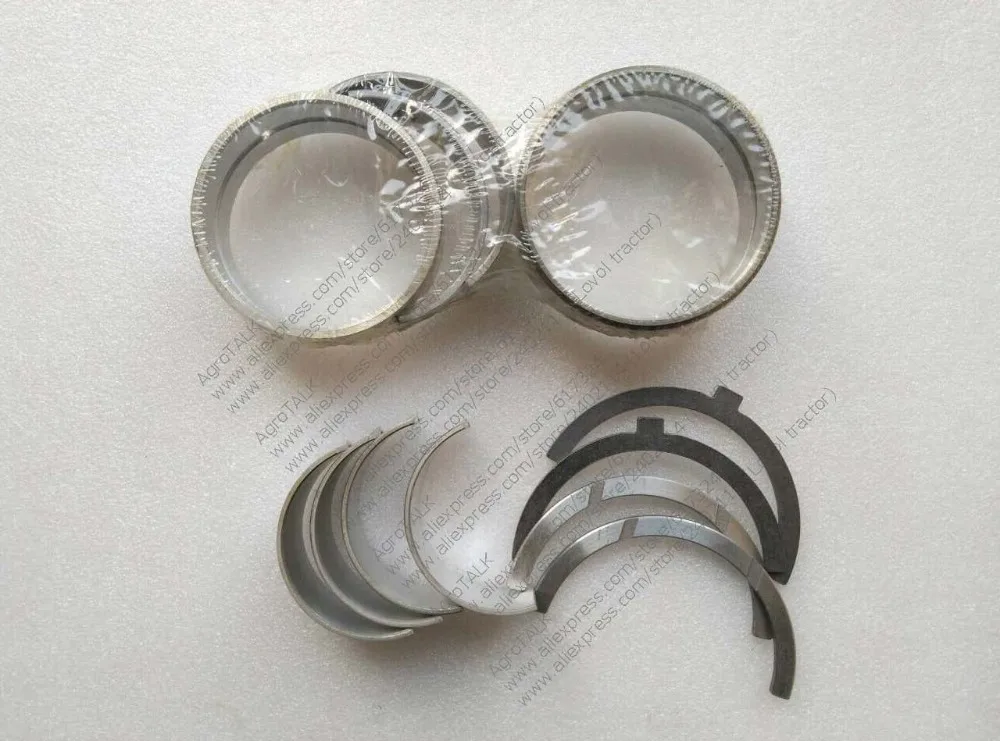 set of main bearings, the rod bearing and thrust rings for Xinxiang TY290X and TY295X engine, part number: