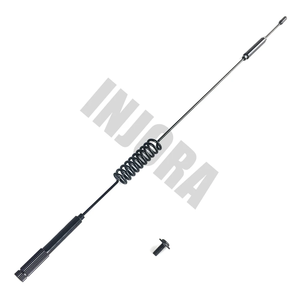 INJORA 1 pz 197mm/289MM Antenna decorativa in metallo per 1:10 RC Crawler Axial SCX10 90046 TRX-4 D90 Tamiya RC Car