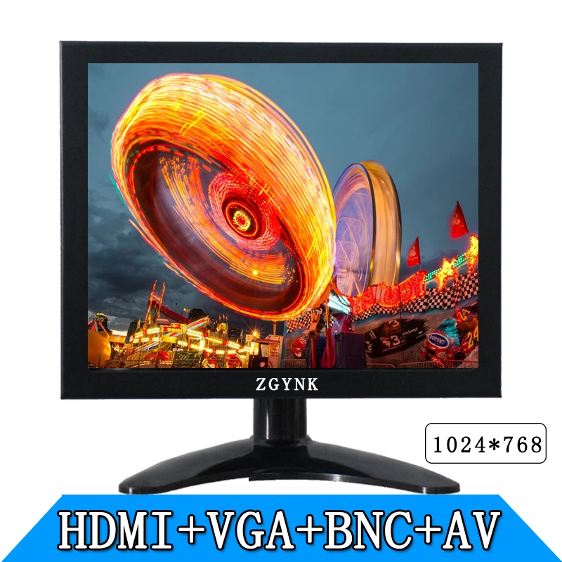 

8 inch industrial safety HDMI BNC AV VGA LCD monitor computer monitors hd 1024 x768