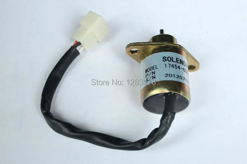 1503ES-12A5UC5S Shutdown solenoid valve SA-4569-T for Kubota shutdown switch