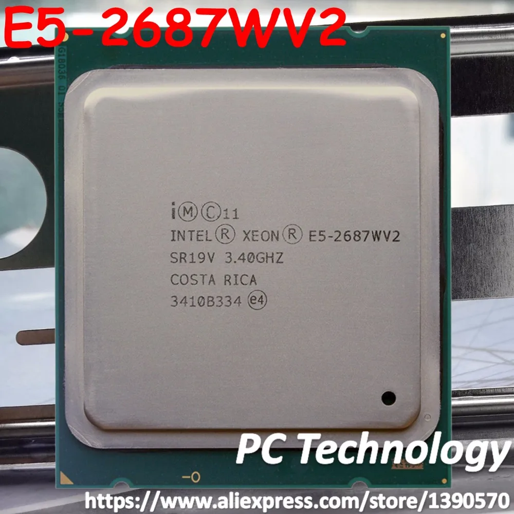 

Original Intel Xeon cpu oem version E5-2687WV2 3.4GHZ 25M 8CORES 22NM E5 2687W V2 LGA2011 E5-2687W V2 150W Processor E5 2687WV2