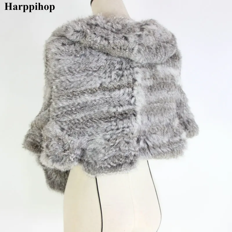 2023 Genuine Rabbit Fur Poncho,Knitted Rabbit Fur Pashmina,Genuine Rabbit Fur Shawl women\'s coats/Hot Sale/OEM/Wholesale/Retail