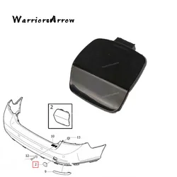 Gancho de remolque del parachoques trasero, tapa de la cubierta del ojo sin pintar 30744941 para Volvo S40 2008 2009 2010 2011 2012 2013 39886337 30744941