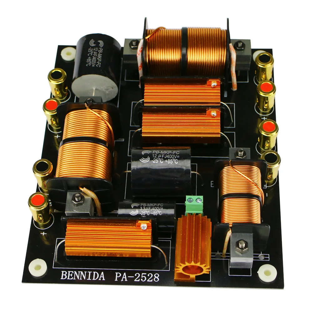 Ghxamp 1500W Acuti + Dual Bassi di Crossover 2200Hz PA2528 Speaker di Crossover Per 12 '15' 18 pollici speaker Fase professionale 1PC