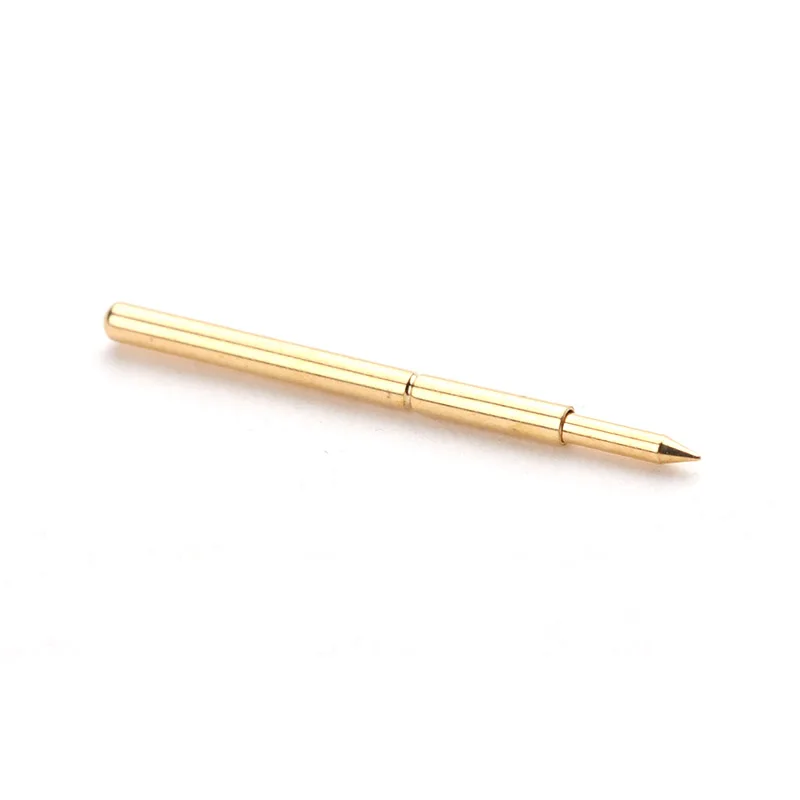 100 Pcs PAM75-B1 Spring Test Probe PAM75-B Messing Test Probe Mouw Lengte 27.8Mm Handig Vergulde Test Tool 100 stuks