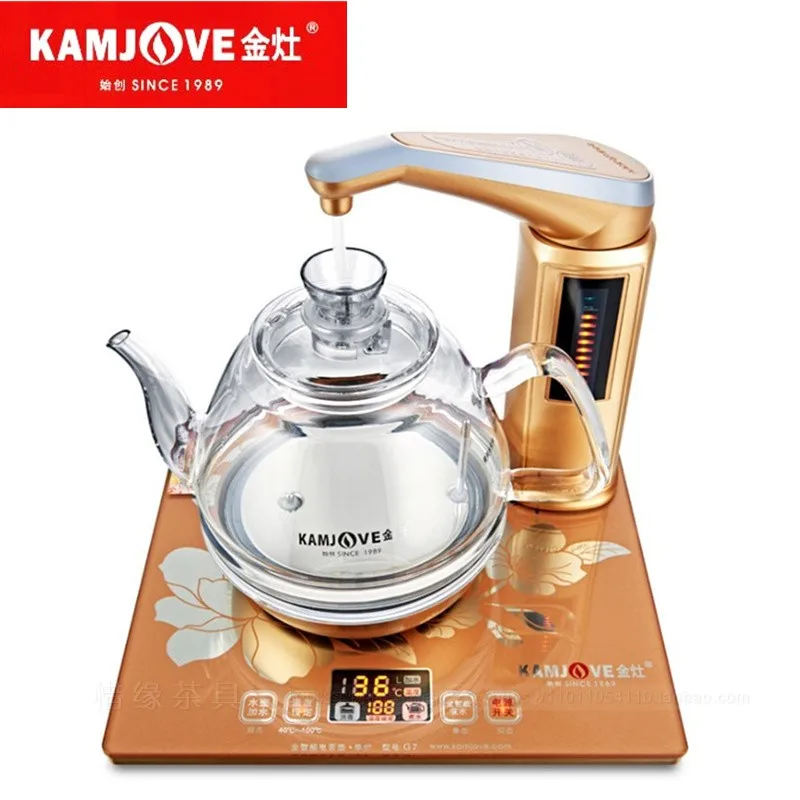 

KAMJOVE-Intelligent Electric Heating Stove, Glass Kettle, Boil Tea, Health Smart Crystal, New Style