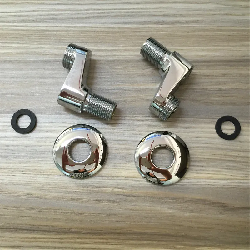 STARPAD For Song foot curved legs longer thicker All copper chrome foot curved shower mixing valve faucet accessories