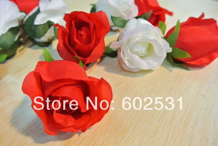 SPR Free shipping Wedding supplies 100pcs/lot rose flower petals heads rose bud marriage room window decoration items