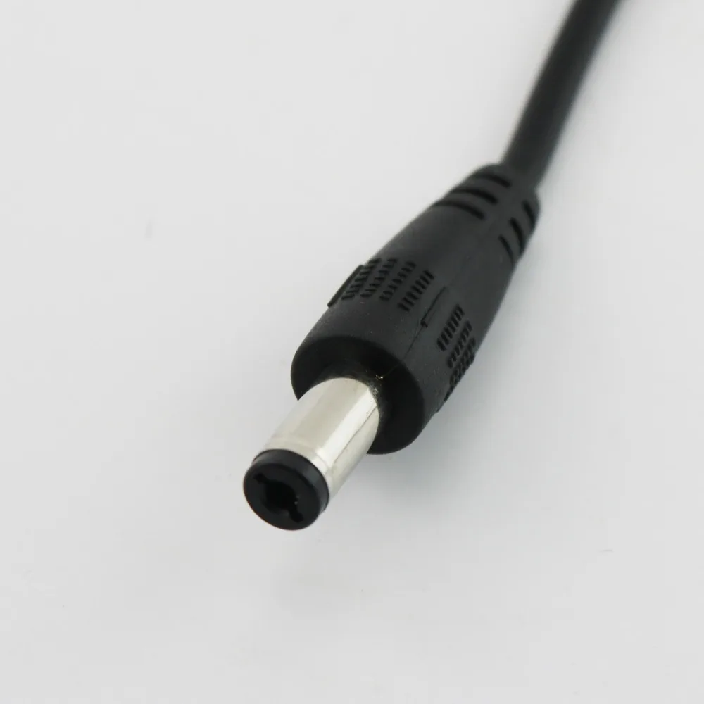 10 pcs USB 2.0 ประเภท A ชายไปยัง DC 5.5 มม./2.1 มม. 5 โวลต์ DC แหล่งจ่ายไฟซ็อกเก็ตตัวเชื่อมต่ออะแดปเตอร์ชาร์จสาย 25 ซม.