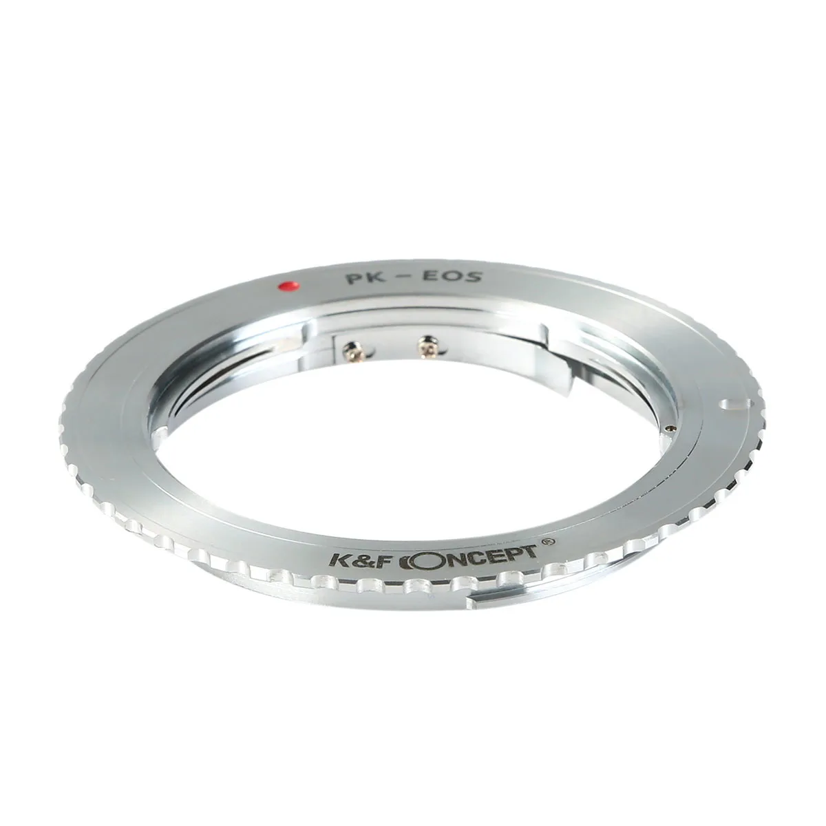 K&F CONCEPT PK-EOS Lens Adapter Ring for Pentax K PK Lens to Canon EOS Camera Body for Canon 300D 500D 600D/T3i 7D Mark II