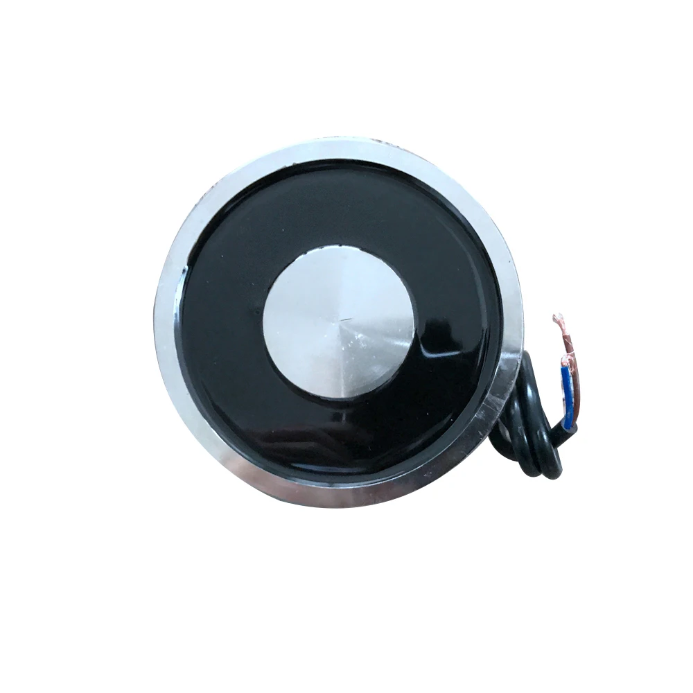 YJ-120/40 Holding Electric Sucker Electromagnet Magnet Dc 12V 24V Suction-cup Cylindrical Lifting 300KG Suction Plate China