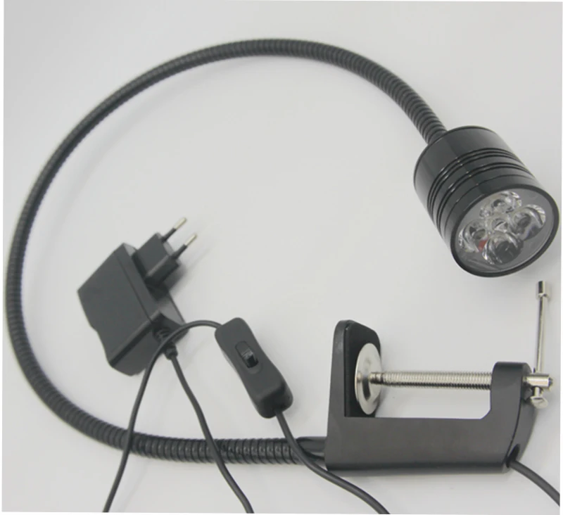 

110V/220V 5W Led Clamp Work Light With Plug