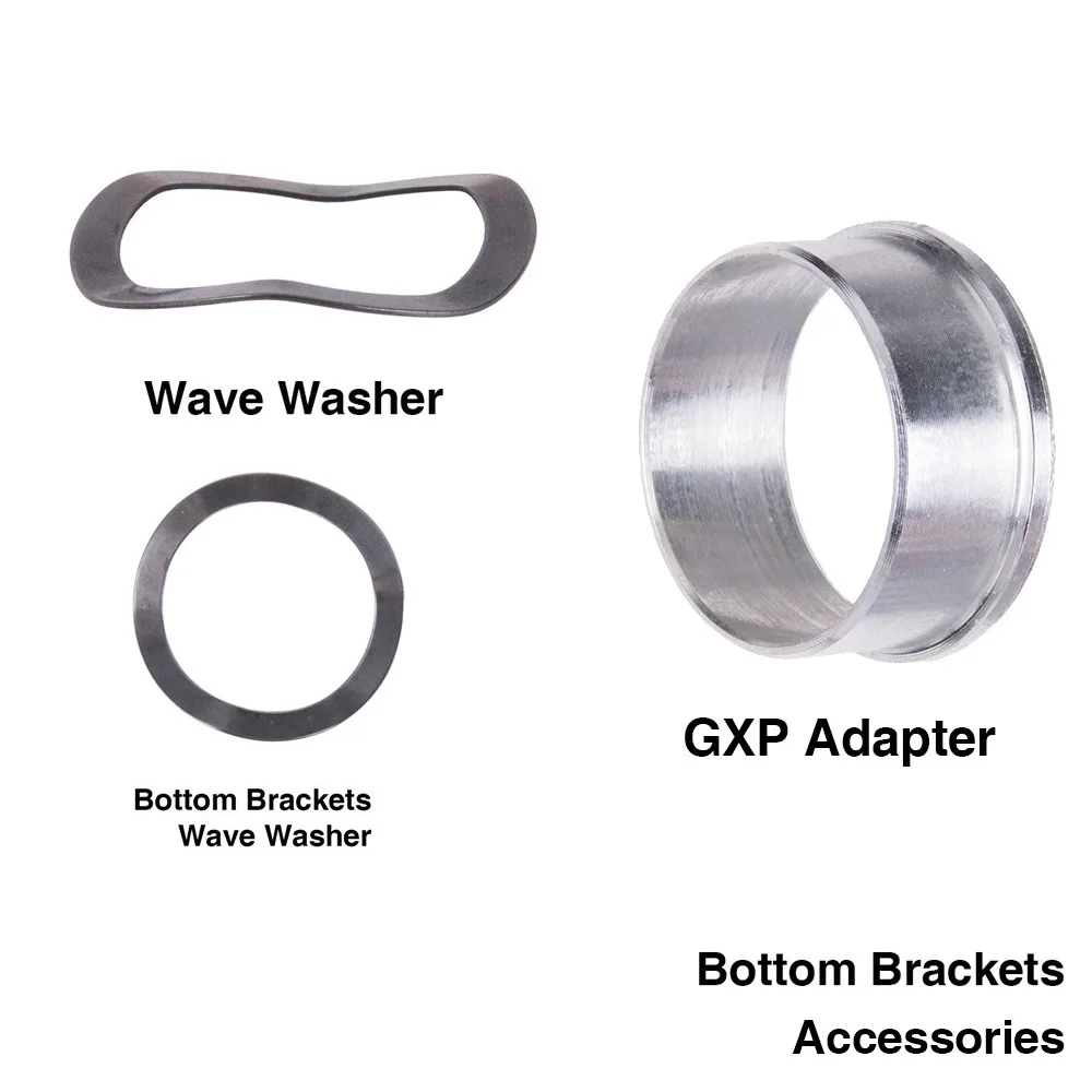 ZTTO Bottom Brackets GXP Adapter Wave Washer 0.5mm for Road Bike BB GXP 24 22mm Chainset Rated 4.8/5 Based On 5 Bike Accessories