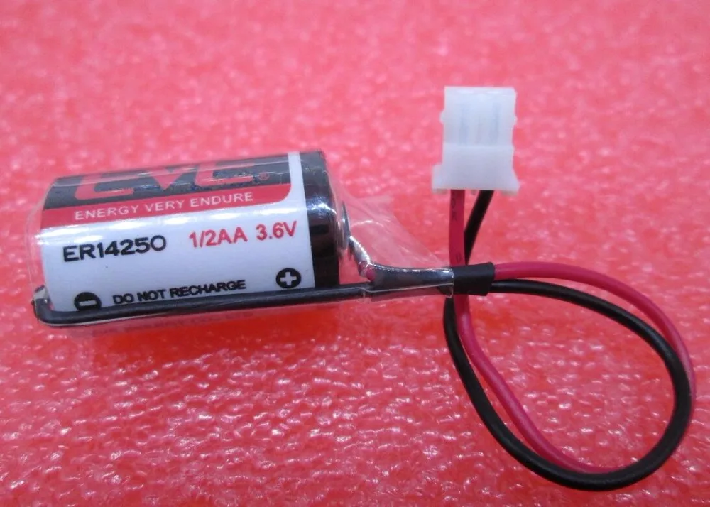 1 قطعة/الوحدة جديد ER14250 14250 3.6 فولت 1200 مللي أمبير ليثيوم وبطارية عداد المياه الغاز متر متعددة الوظائف الجدول بطارية ليثيوم أيون مع المكونات