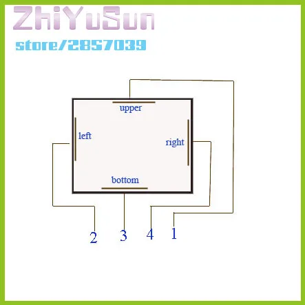 ZhiYuSun 103mm*65mm  NEW4.3 inch 4 line touch screen panel Compatible 103*65 Sensor glass for LQ043T3DX01/02/03/05