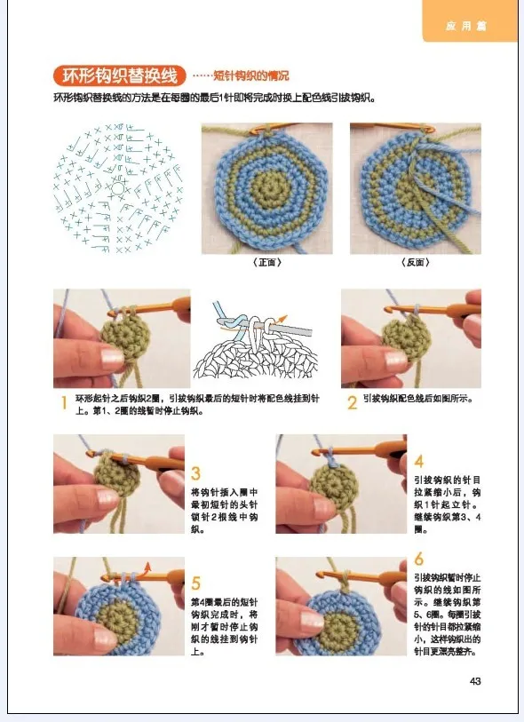 Zero-based Getting Started Chinese Knitting Needle Book The most detailed crochet textured textbook