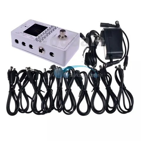 Caline CP-09 Tuner-Power 2 1 For DC 9V Guitar Effect Pedal Eight Isolated Outputs Guitar Pedal Power Supply With Ture Bypass