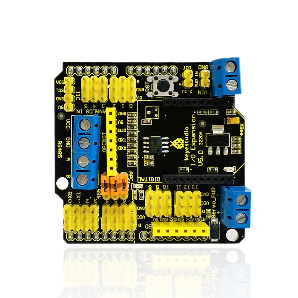 Keyestudio Xbee Sensor Expansion Shield V5 with RS485 Bluebee Interface for Arduino robot car