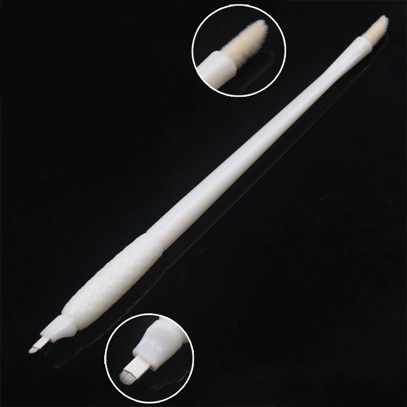 

newest design disposable microblading pen permanent makeup eyebrow microblading hand tool manual tattoo pen 10pcs