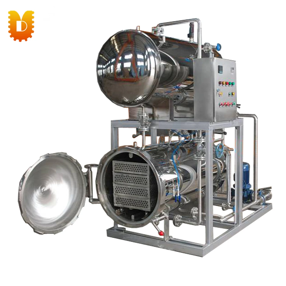 الكهرباء عالية ضغط المعلبة الغذاء الصناعية الأوتوكلاف آلة السعر