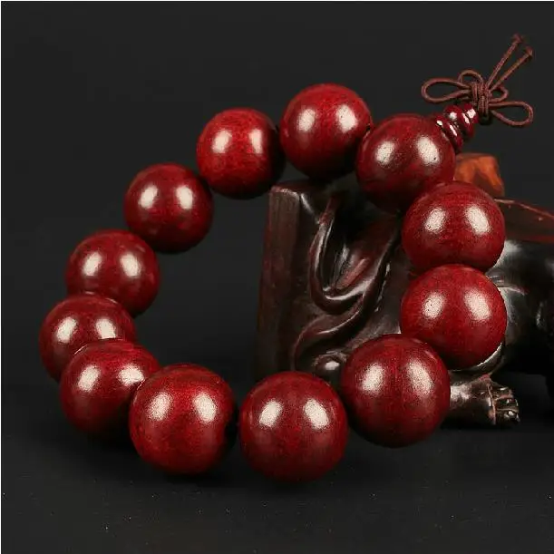 A wood - red wood bracelets like lobular Rosewood agate bracelet Jewelry by men and women couples