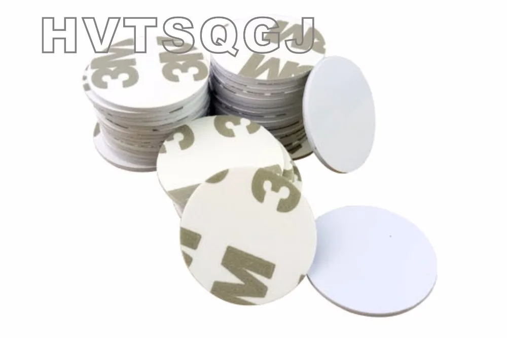 Gratis Pengiriman (100Pcs) 125Khz Rfid Tag Stiker PVC Tahan Air EM/TK 4100 Smart Card Sticker