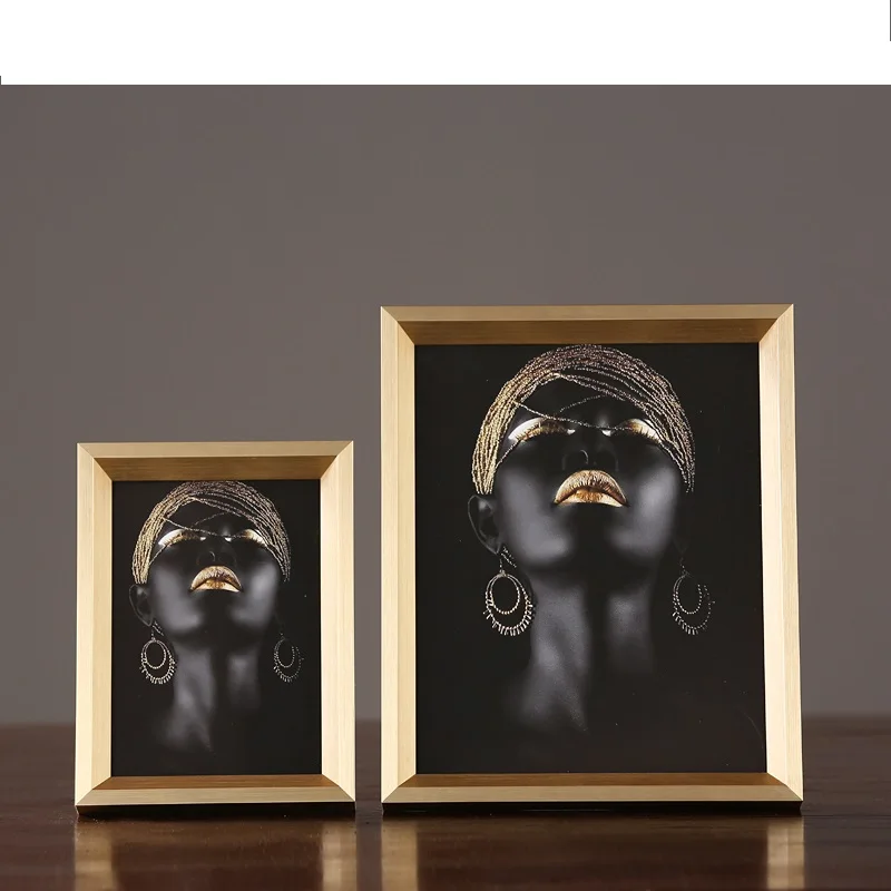 

Modern Minimalist American Solid Wood Photo Frame Decoration Creative Home Bedroom Bedside Table Display Photo Frame