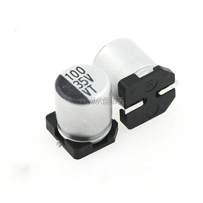 SMD aluminum electrolytic 35V100UF 100UF/35V 6.3*7.7MM SMD electrolytic capacitor