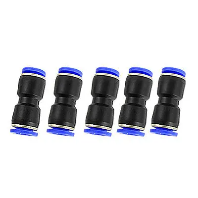 

5 Pcs 8mm Pneumatic One Touch Push In Straight Fittings