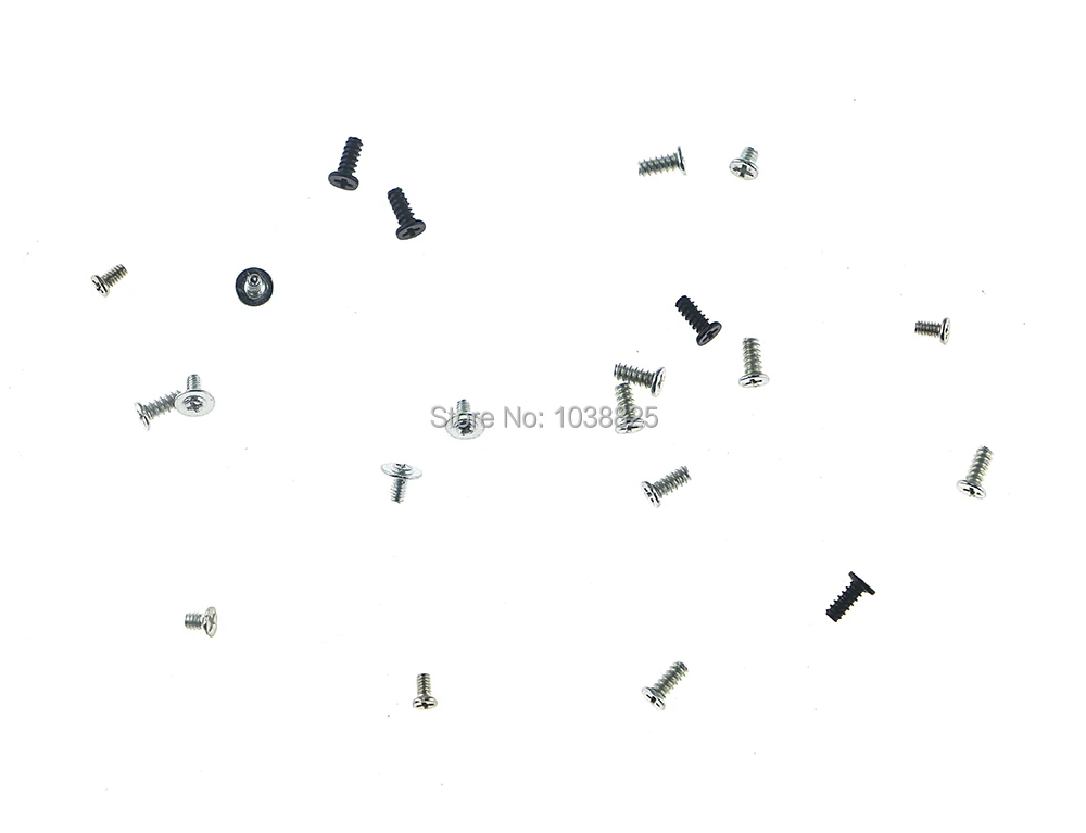 Screws Full Screw Set Repair Parts for PSP1000 PSP1001 PSP 1000 console shell mother main board 40sets/lot ChengChengDianWan