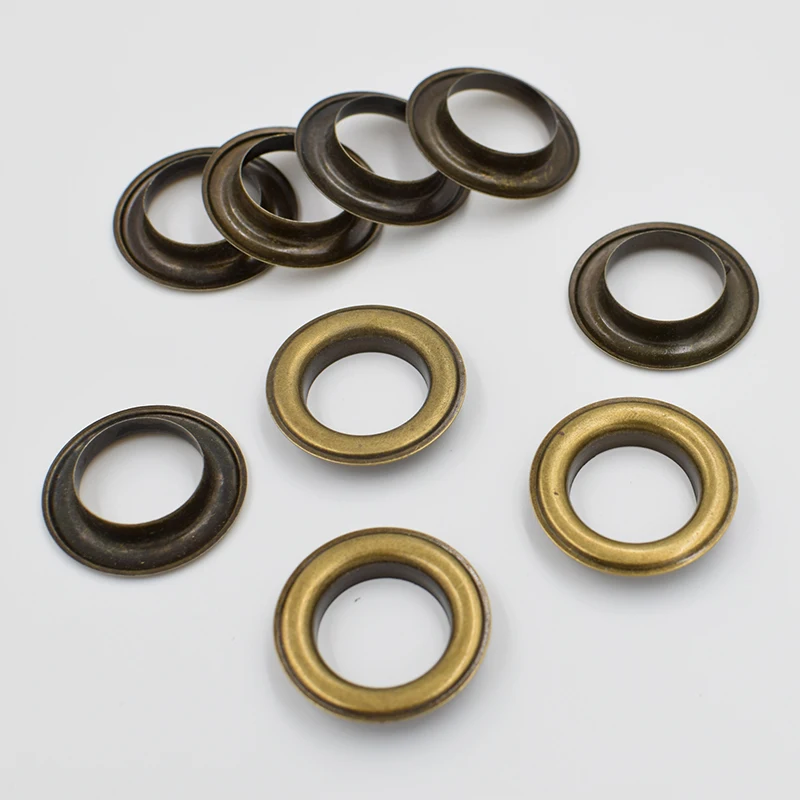 (30 pieces/lot) Inner Diameter 20 mm Metal Atmospheric Eyelets Shoe Box Holes Canopy Cloth Drawstring Eyelets Buckle Rivet