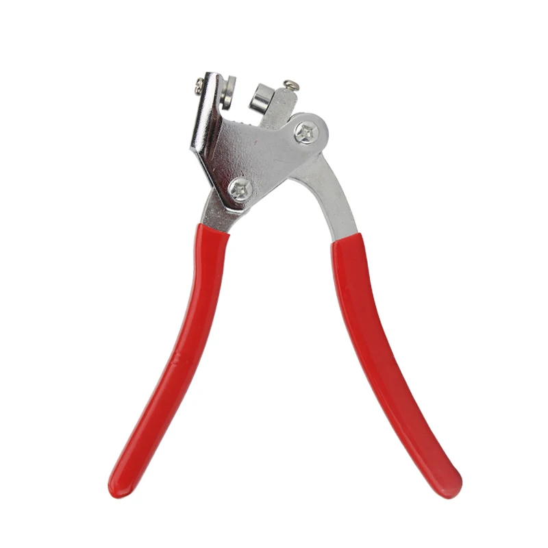 1 Pc Red Plastic Coated Handle Lead Seal Sealing Pliers Steel Calipers Plier Stamping Jewelry Marking Tool Set Screwdriver