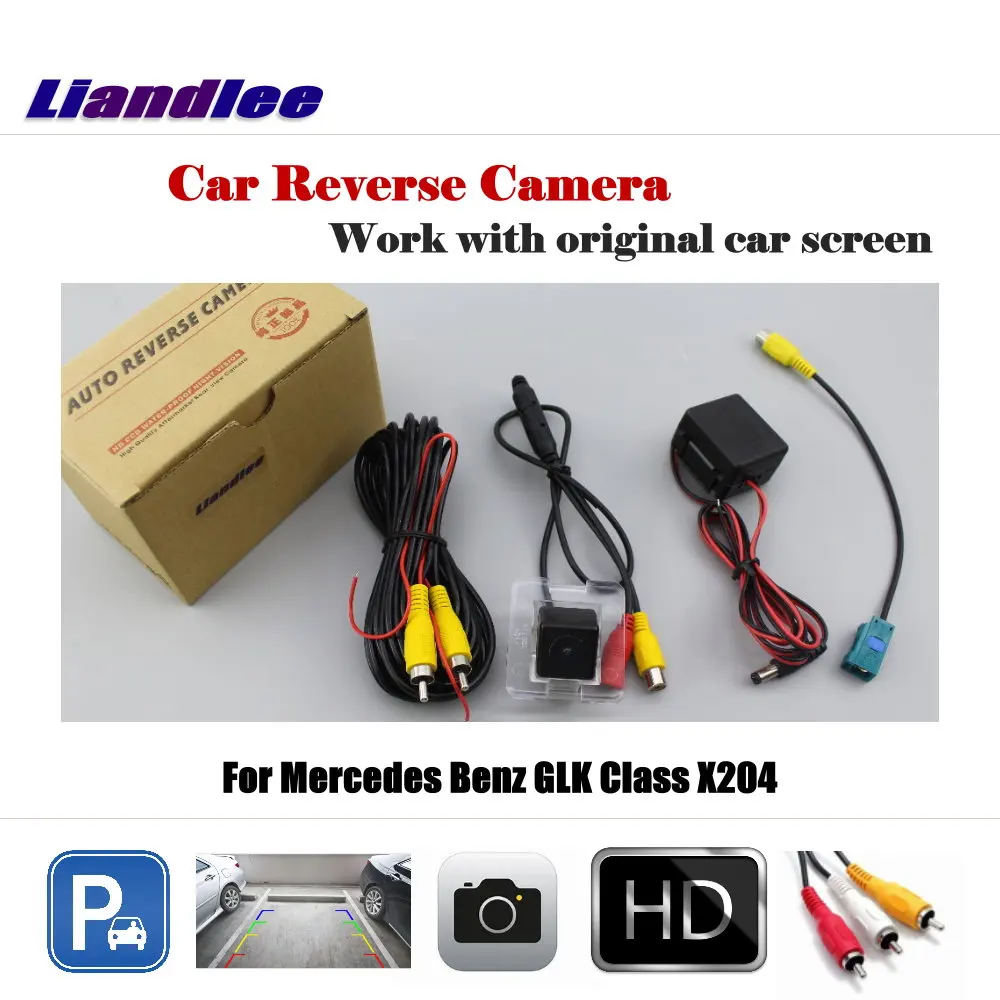 

Auto Reverse Parking Camera For Mercedes Benz GLK Class X204 Rear Rearview CAM Back Work With Car Factory Screen