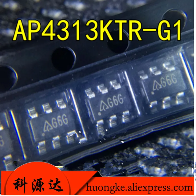 10pcs/lot AP4313KTR-G1 SOT-23 AP4313 SOT23-6 AP4313KTR