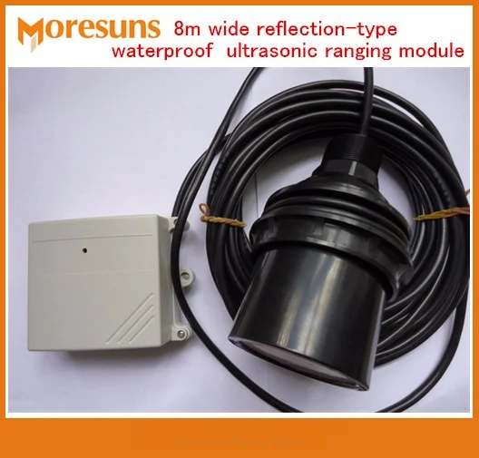 Fast Free Ship 8m wide range/remote reflection-type waterproof ultrasonic ranging module