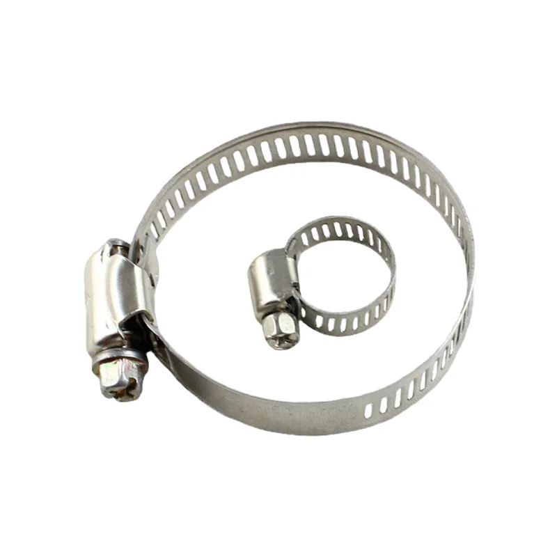 10er-Pack Hochwertige Metall-Kraftstoffleitungs-Schneckenverschlussklemmen Verstellbare Edelstahl-Antriebsschlauch-Befestigungsklemmen – Detail 2