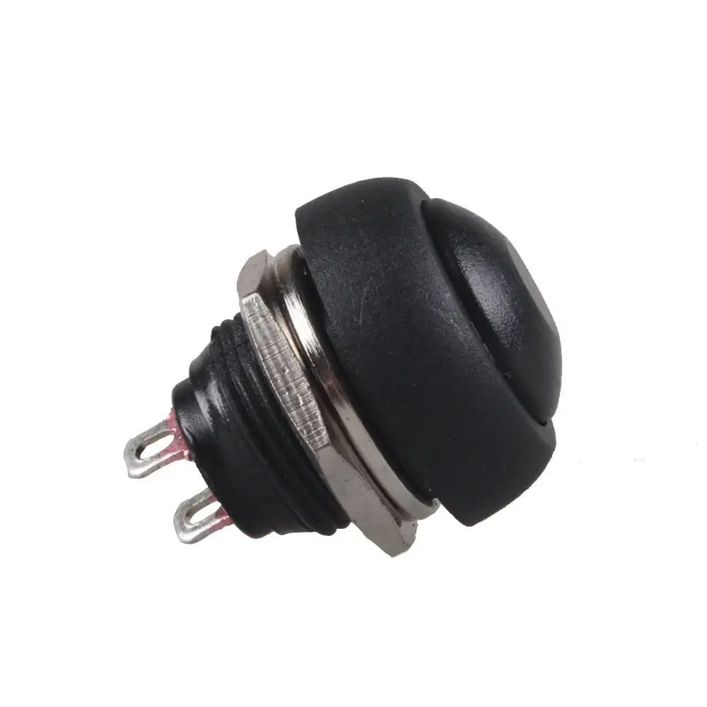 EE support 5pcs Colors Mini Round Switch 12mm Waterproof Momentary Push button Switch Universal Car Accessories Sales