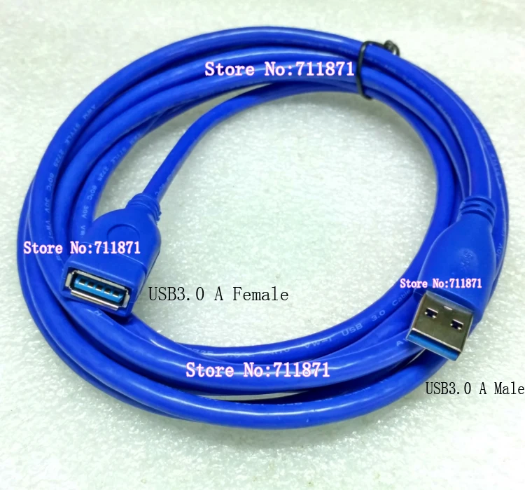 300cm Male to Female USB3.0 Extension cord Male Female USB3.0 Cable Line USB3.0 USB3 Lengthen Line Female Male USB V3.0 Line