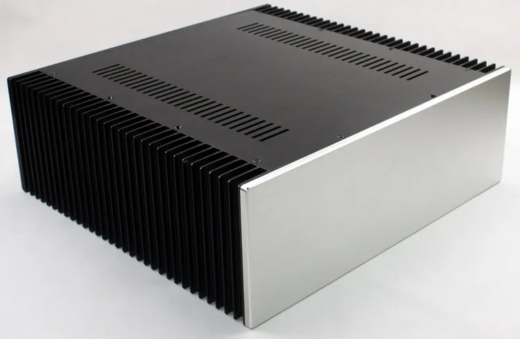 0060 WA68 custodia in alluminio preamplificatore telaio amplificatore di potenza dimensioni cassa/scatola 412*430*150mm